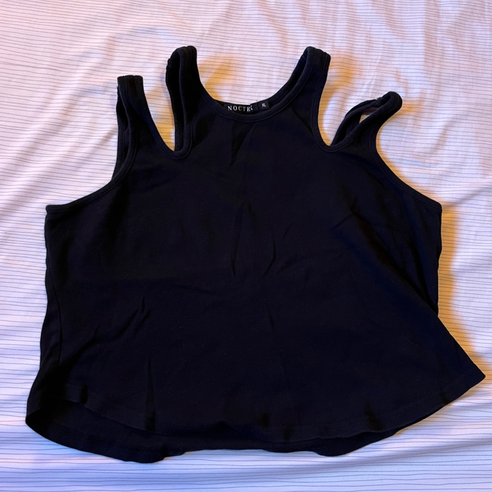 XL Noctex Crop Top Double Straps